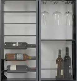 Online KARE DESIGN Weinregal Porto Schwarz