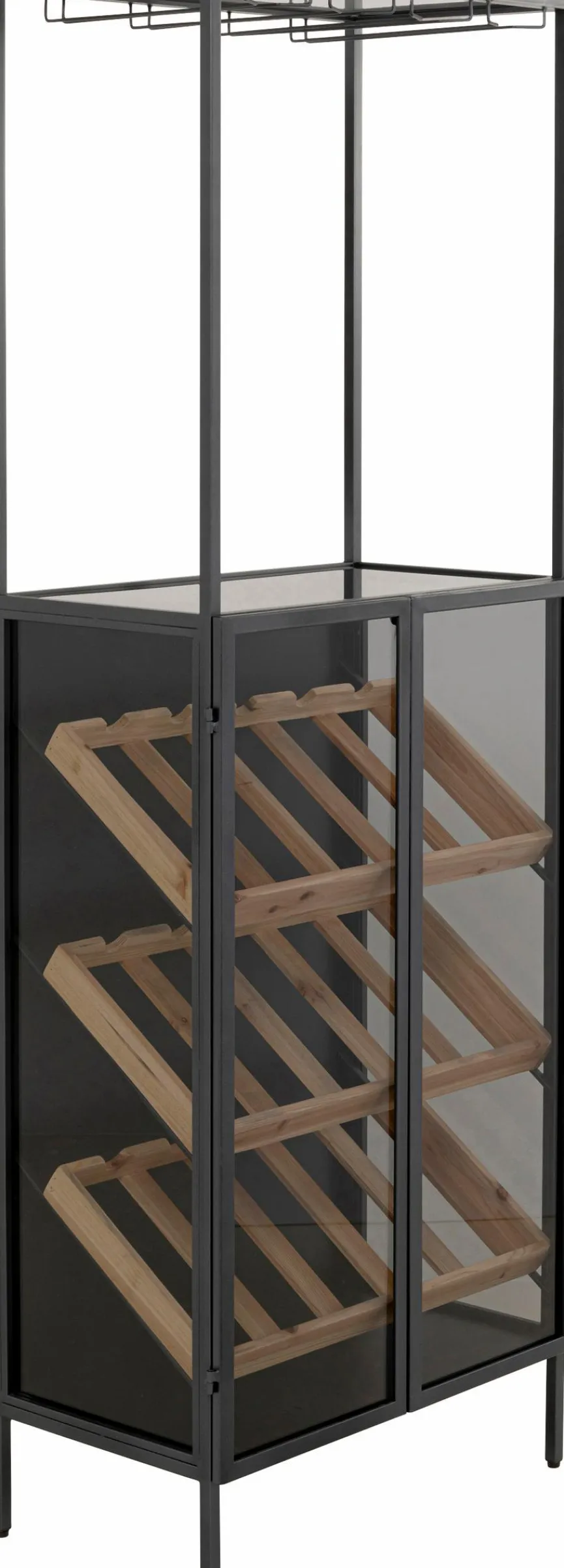 Hot KARE DESIGN Weinregal Porto 70149 Schwarz