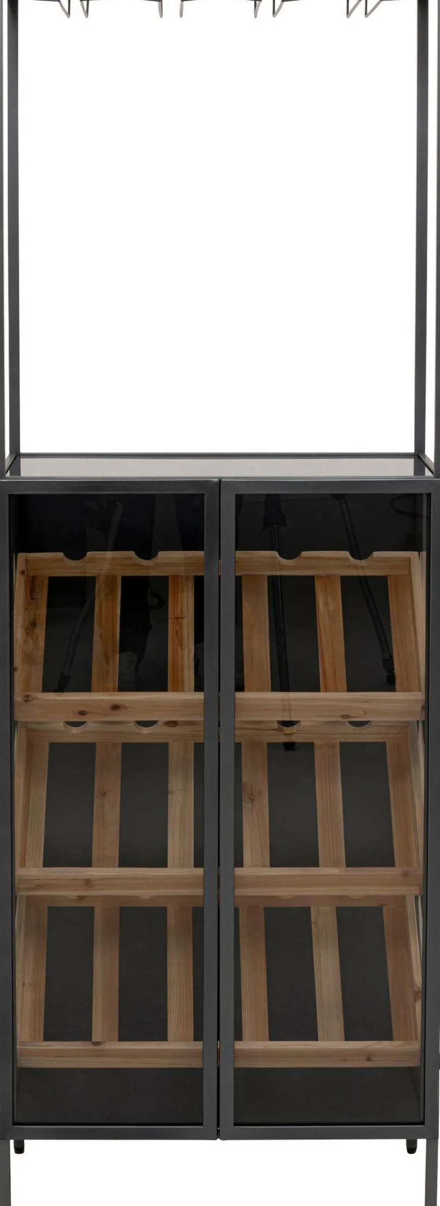 Hot KARE DESIGN Weinregal Porto 70149 Schwarz