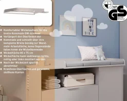 Kinder Germania Wickelaufsatz Alkmaar