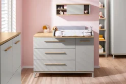 New Paidi Wickelaufsatz Benne Grau