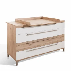 New Paidi Wickelaufsatz Remo Eiche Bordeaux