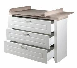 Best roba Baumann Wickelkommode Felicia Weiß