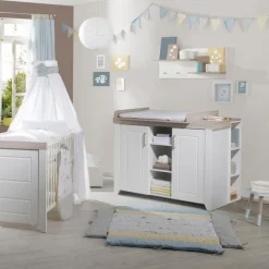 Discount roba Baumann Wickelkommode Felicia Weiß