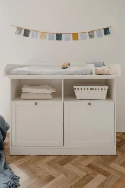 Outlet Wickelkommode Landwood Weiß