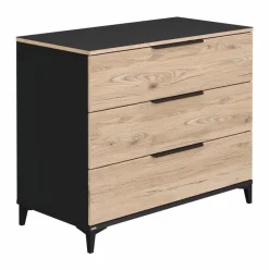 Hot Paidi Wickelkommode Tomke Eiche Bordeaux