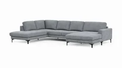 New CASEDO Wohnlandschaft Alicante Zinkfarben