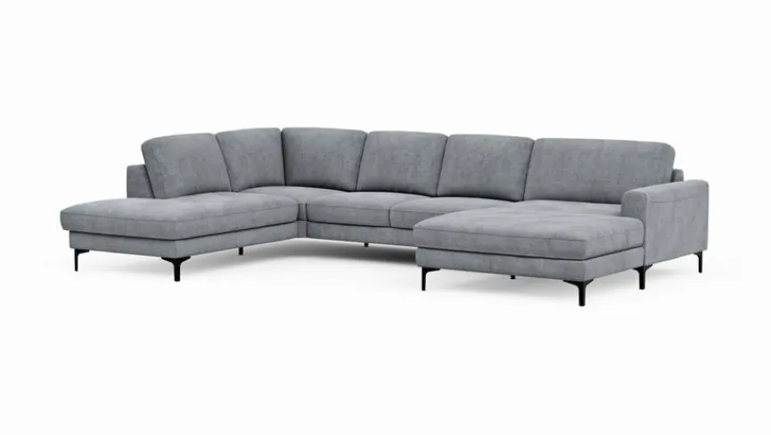 New CASEDO Wohnlandschaft Alicante Zinkfarben