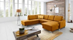 Hot ComfortPlan Wohnlandschaft Atlanta Zimt