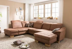 Hot ComfortPlan Wohnlandschaft Infinity Tabac