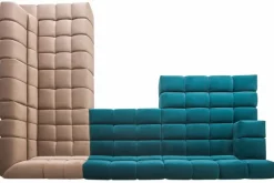 Sale designwerk Wohnlandschaft Temple Beige / Blau