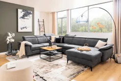 Wohnlandschaft Vigo Grau