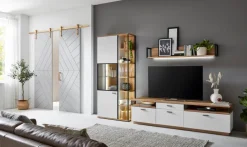 Discount IDEAL Wohnen Wohnwand Basset Weiß