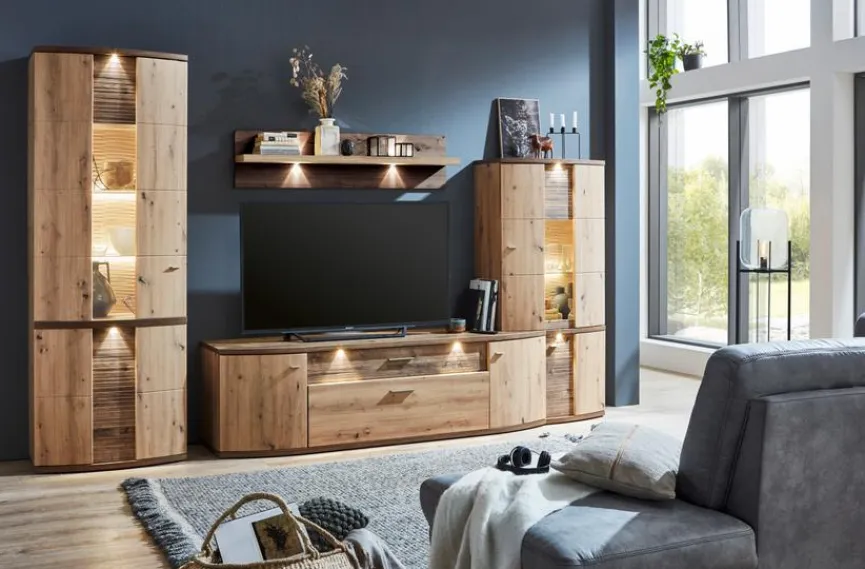 IDEAL Wohnen Wohnwand Cabana 4tlg.