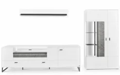 Outlet set one by Musterring Wohnwand Deltona Weiß / Matt