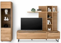 Sale set one by Musterring Wohnwand Jackson Eiche