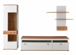 Hot IDEAL Wohnen Wohnwand Salvani Weiß / Matt