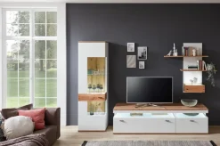 Hot IDEAL Wohnen Wohnwand Salvani Weiß / Matt