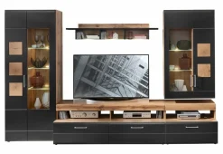 Discount Innostyle Wohnwand Sonate Schwarz