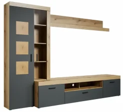 trendteam Wohnwand Tyler Anthrazit