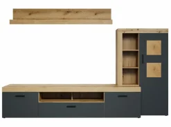 trendteam Wohnwand Tyler Anthrazit