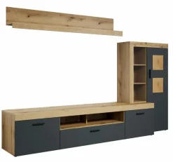 trendteam Wohnwand Tyler Anthrazit