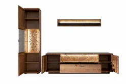 Hot MCA Wohnwand Venedig Wildeiche geölt