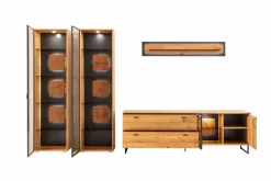 Online MCA Wohnwand Assini 4tlg. Wildeiche