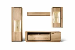 Outlet Wohnwand Campinas 4tlg. Asteiche