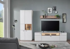 Hot IDEAL Wohnen Wohnwand Coruna Weiß