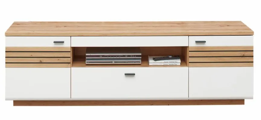 Wohnconcept Wohnwand Duron Weiß