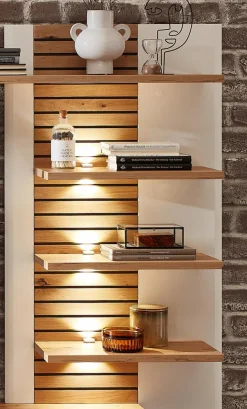 Wohnconcept Wohnwand Duron Weiß