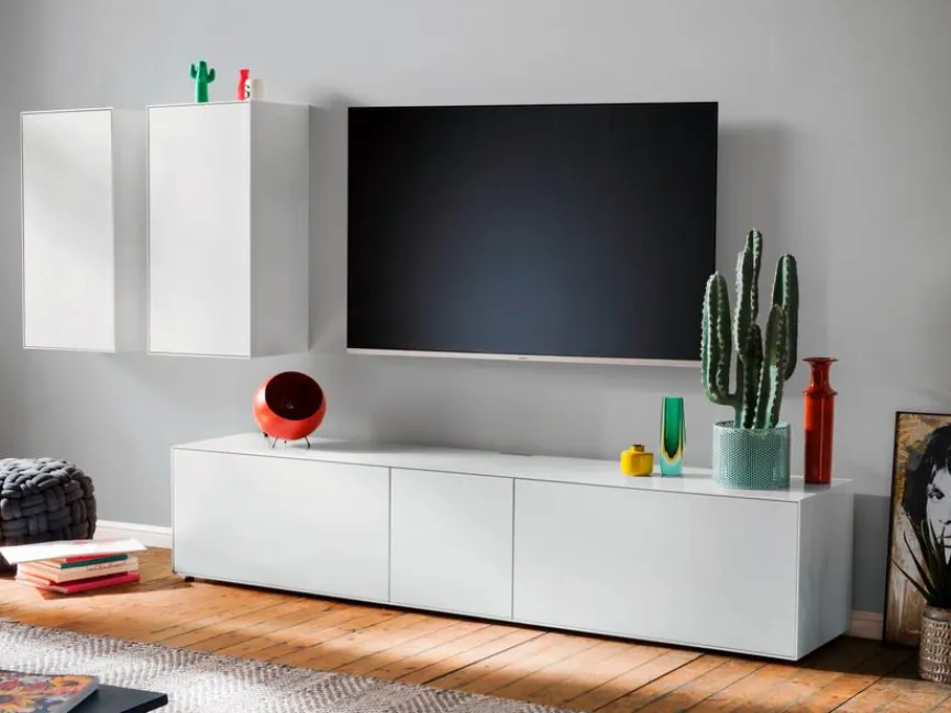 Sale RAUM.FREUNDE Wohnwand Edge Weiß