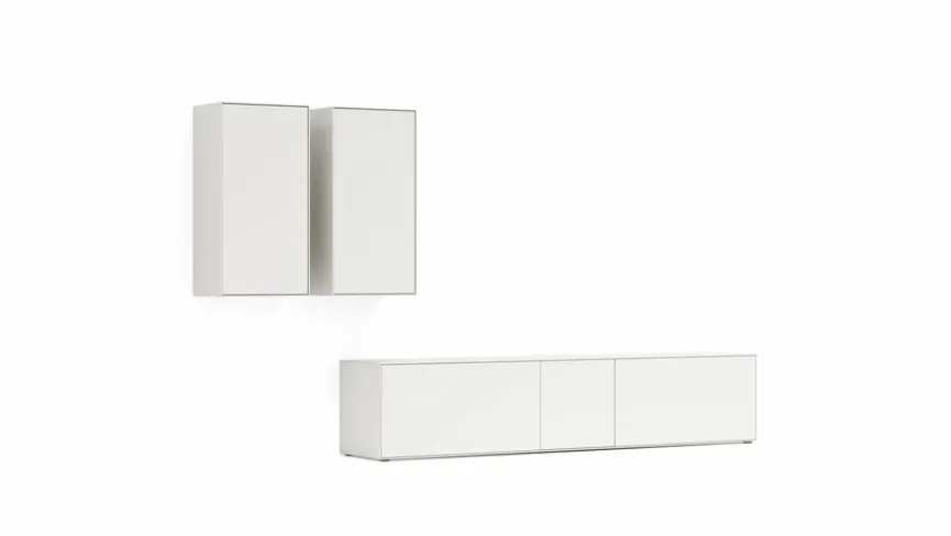 Sale RAUM.FREUNDE Wohnwand Edge Weiß