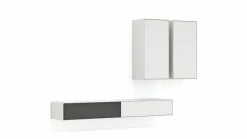 Hot RAUM.FREUNDE Wohnwand Edge Weiß