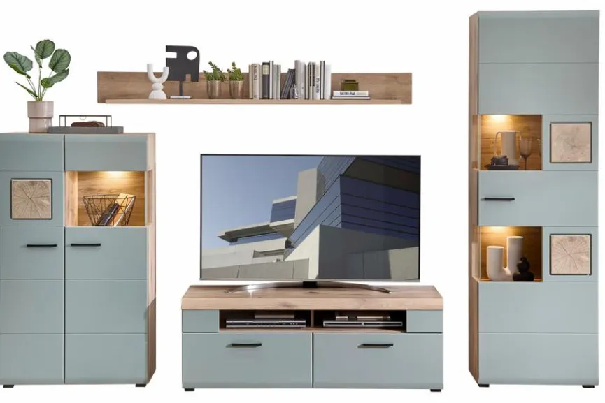 Hot Innostyle Wohnwand Fun Plus II Schilf