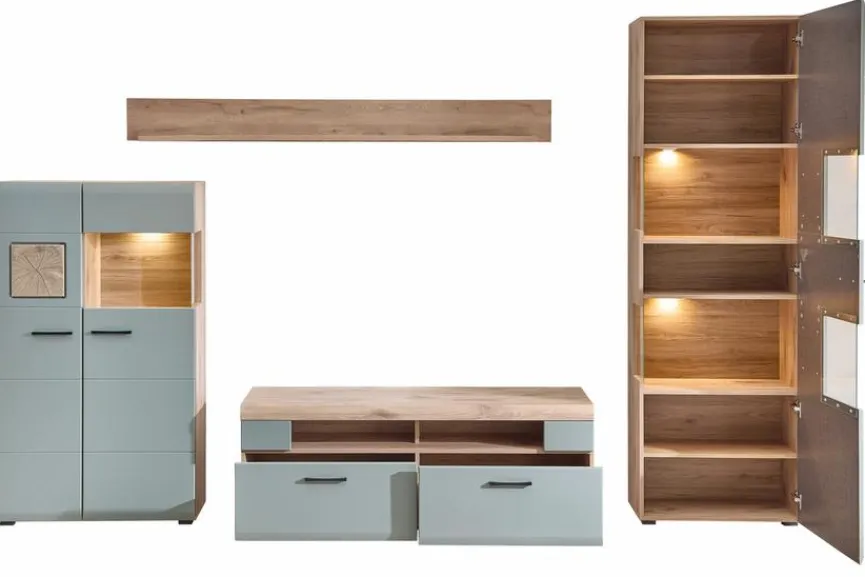 Hot Innostyle Wohnwand Fun Plus II Schilf