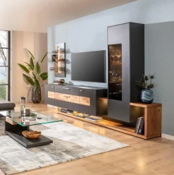 Sale Gwinner by Radon Wohnwand Media Concept Anthrazit