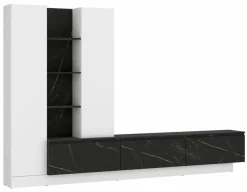 Clearance Wójcik Wohnwand Modesto Alpinweiß