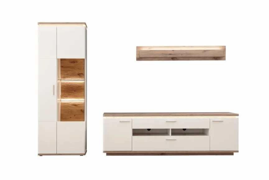 Sale MCA Wohnwand Palermo Weiß