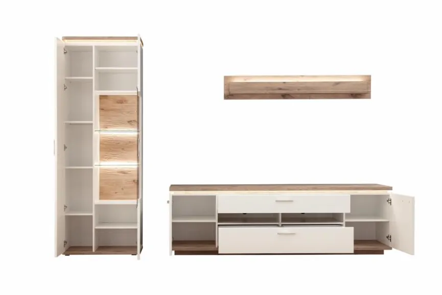 Sale MCA Wohnwand Palermo Weiß