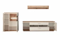 Outlet MCA Wohnwand Palermo Weiß