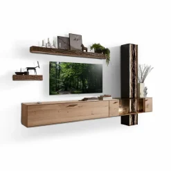 Hartmann Wohnwand Runa Eiche Natur