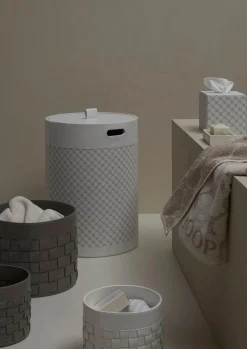 Discount JOOP! Wäschekorb Cornflower Weiß