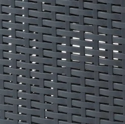 Hot Kela Wäschekorb Brasilia Dunkelgrau