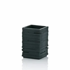 Outlet Kela Zahnputzbecher Posidon Schwarz