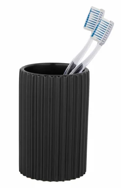 New SCHÖNER WOHNEN-Kollektion Zahnputzbecher Soliera Schwarz