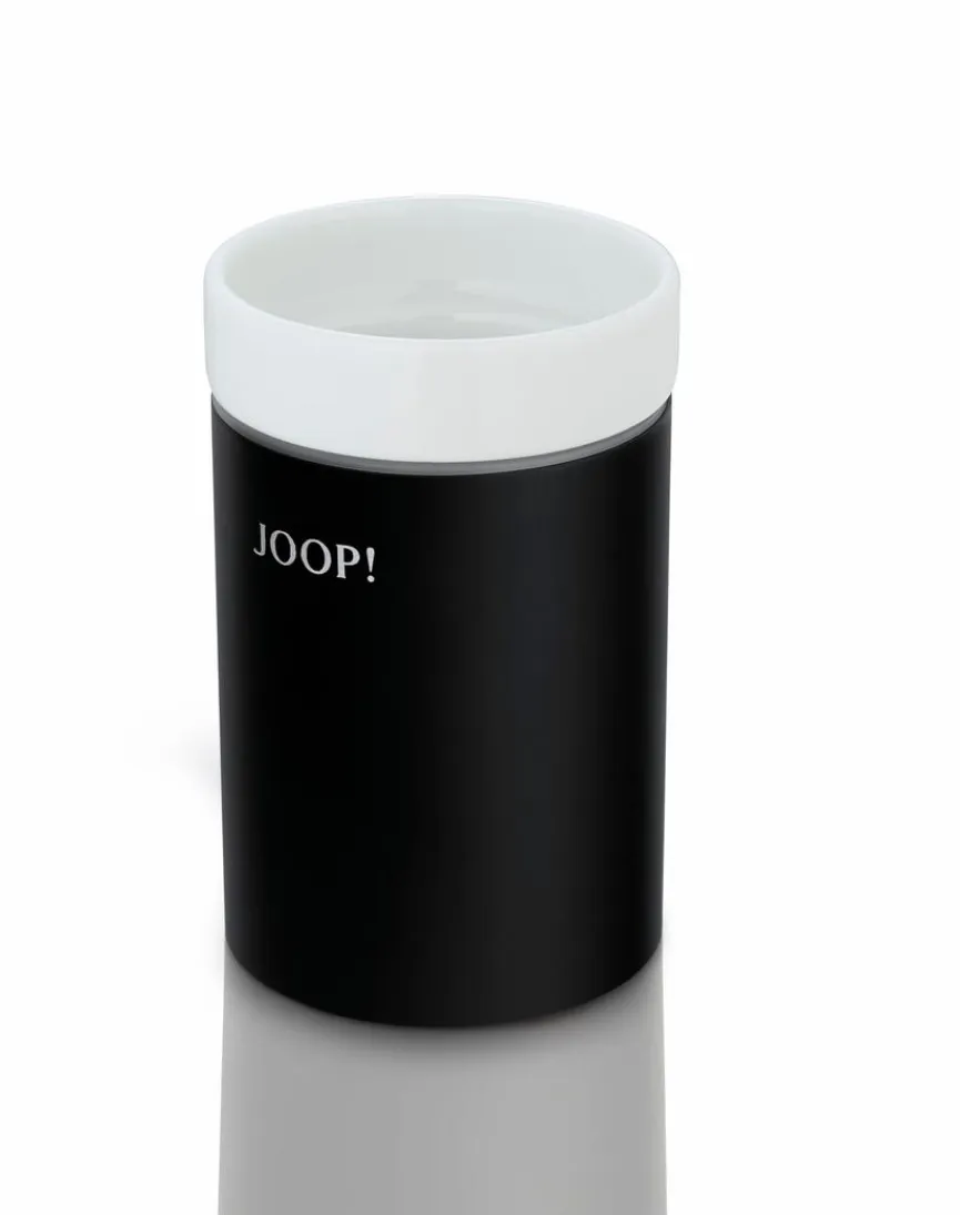 Sale JOOP! Zahnputzbecher Chromeline Schwarz
