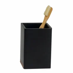 Discount Kela Zahnputzbecher Cube Schwarz