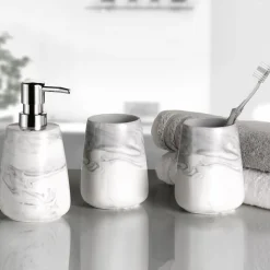 Kleine Wolke Zahnputzbecher Marble